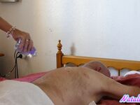 creampie with massage client