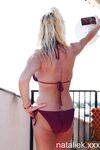 BTS Bikini striptease on the balcony