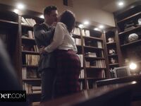 Ivy Lebelle Gives Head And Gets Sodomized In The Library