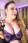 Purple Bra Floral Robe - Cam Show Fun - Free