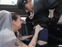 Tattooed Bride Gets Fucked Inside And Outside The Car photos (Yae Triplex)