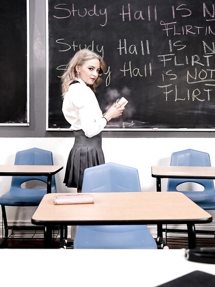 Petite Schoolgirl With Tattoos Gets Fucked After Class photos (Lola Fae)