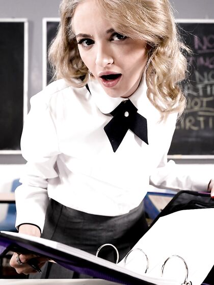 Petite Schoolgirl With Tattoos Gets Fucked After Class photos (Lola Fae)