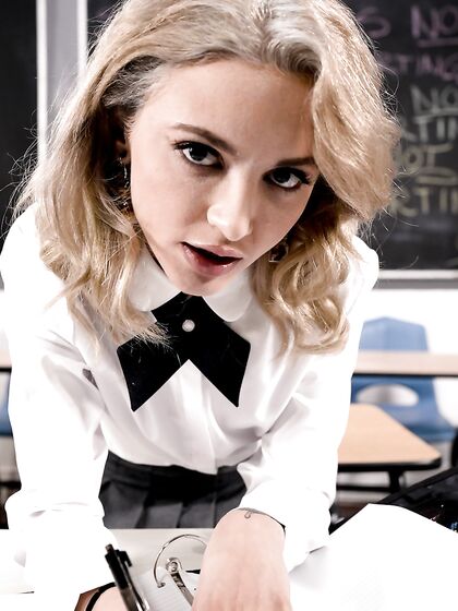 Petite Schoolgirl With Tattoos Gets Fucked After Class photos (Lola Fae)