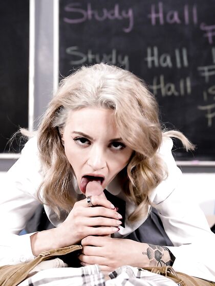 Petite Schoolgirl With Tattoos Gets Fucked After Class photos (Lola Fae)