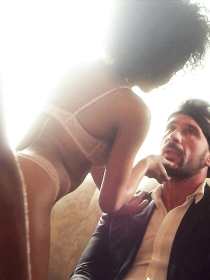Ana Foxxx, Nia Nacci, Scarlit Scadal And Demi Sutra Getting Their Black Pussies Drilled photos (Scarlit Scandal)