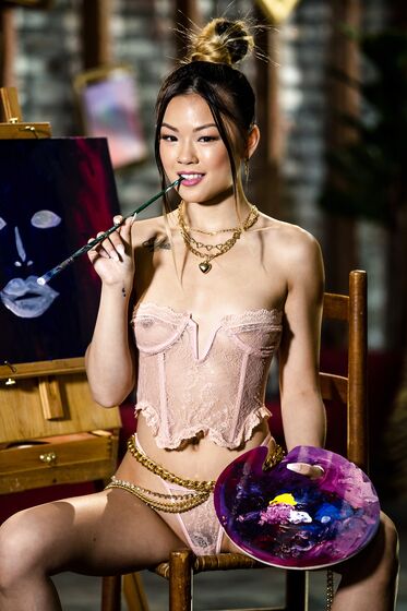 Lulu Chu Posing Passionately On Camera