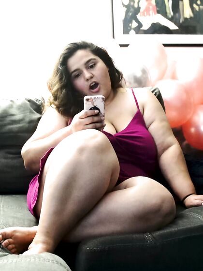 Nasty BBW Karla Lane Fucks Her Man With A Strap-on Dildo
