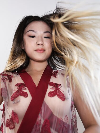 Lulu Chu Sucks Massive Cock Before Getting Laid