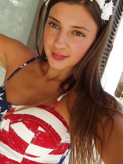 American Style Orgasm with Melena Maria Rya