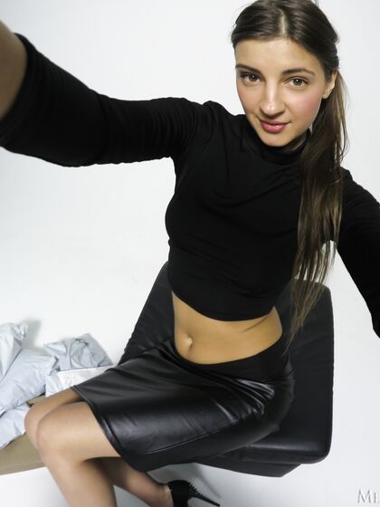 Black Fashion Session with Melena Maria Rya