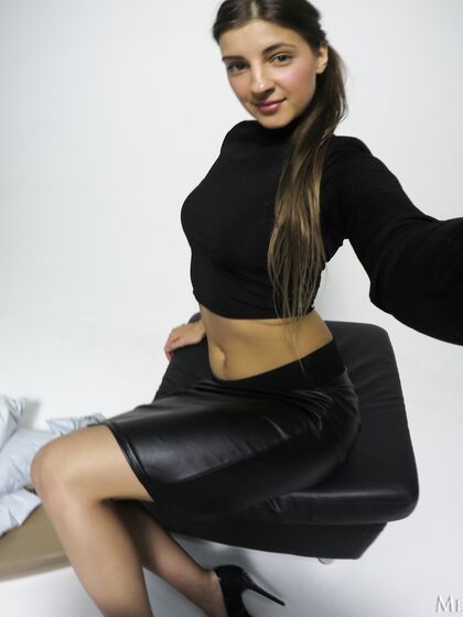 Black Fashion Session with Melena Maria Rya