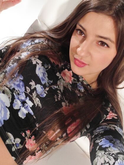 Melena Maria Rya tight blue jeans