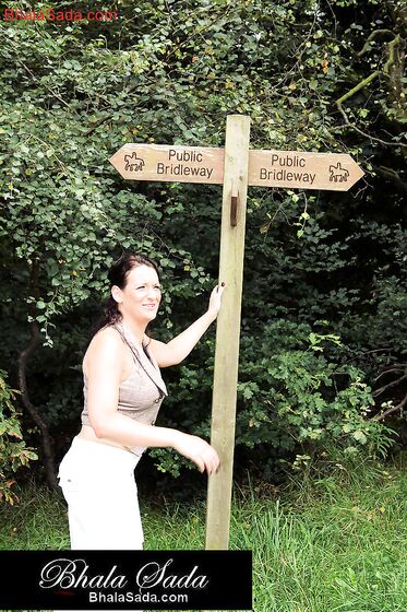 Hot milf goes nude in local park
