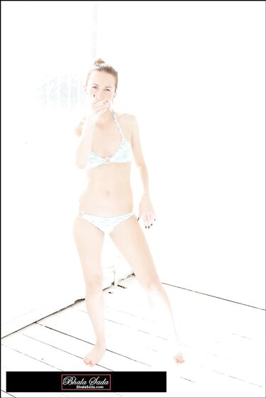 Babe at a shoot