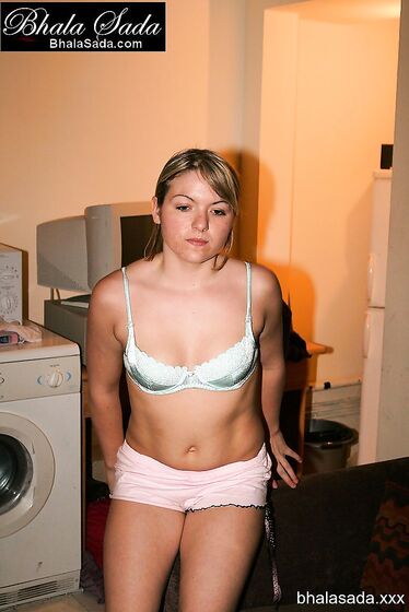 Babe at her home