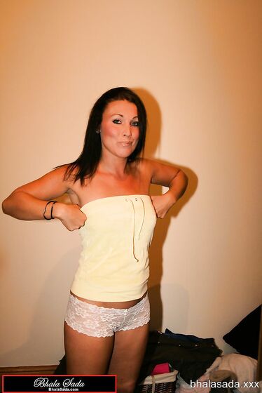 Babe at her home