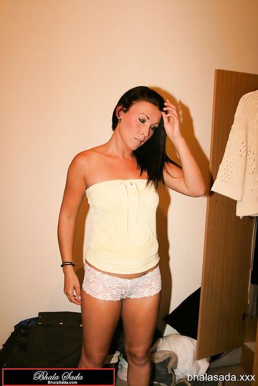 Babe at her home