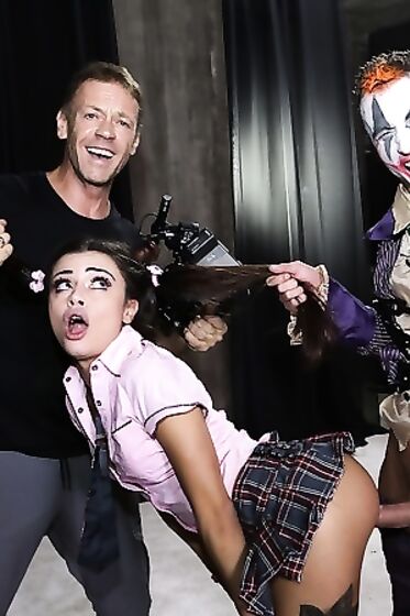 Anna De Ville, Martina Smeraldi And Malena Nazionale Get Roughly Fucked