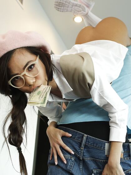 Asian Scout Girl With Small Cans Fucks For Some Cash photos (Vina Sky)