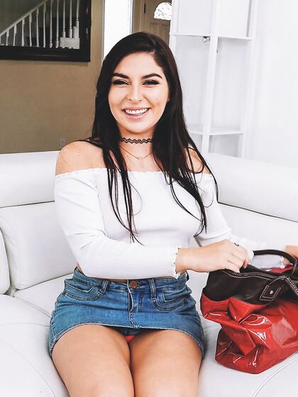 Dark-haired Beauty Keira Croft Needs No Man To Cum!