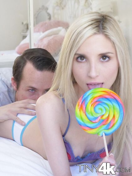 Licking Huge Lollipops photos (Piper Perri)