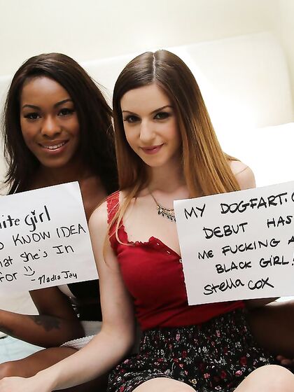 Stella Cox And Nadia Jay.