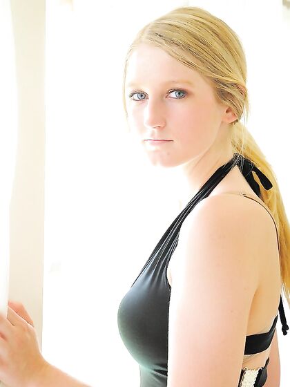Busty Black Dress photos (Mandy Snyder)
