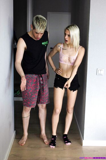 Skinny Blonde Teen Fucking Stepbrother photos (Christy White, Nek Sinner)