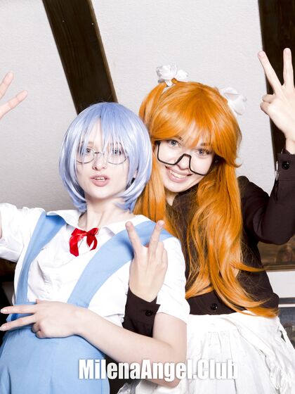 MilenaAngel & Nika. Asuka & Rei