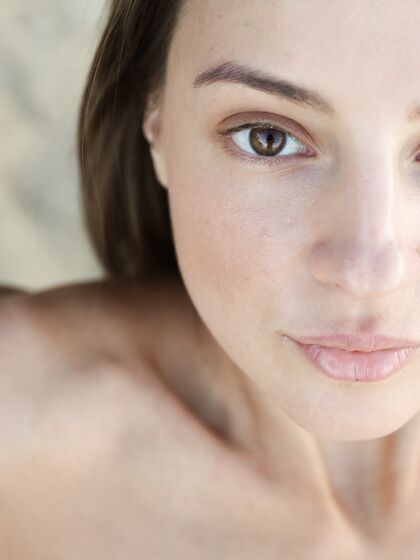 Melena Maria Rya on amazing beach