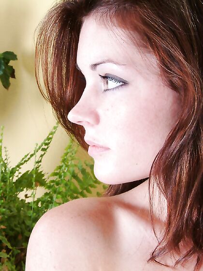 Beautiful Big Titted Redhead In Black Jaden Heaven Strips And Shows Off Her Smoothly Shaved Snatch