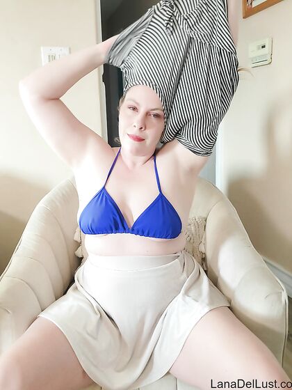 White Skirt Pink Thong Striptease - Free