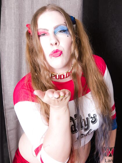 Puddin Harley Quinn Cosplay - Zip
