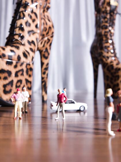 Giantess In Leopard Print - Free