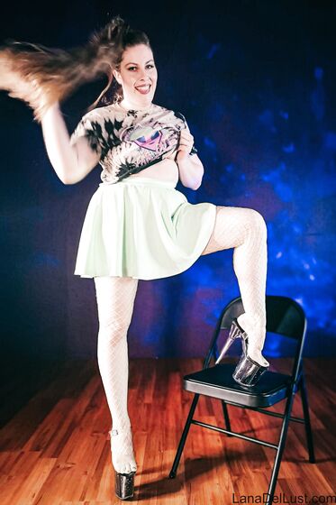 Space Babe Green Skirt - Free