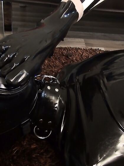 Nelja- Footjob and cocktease for helpless slave