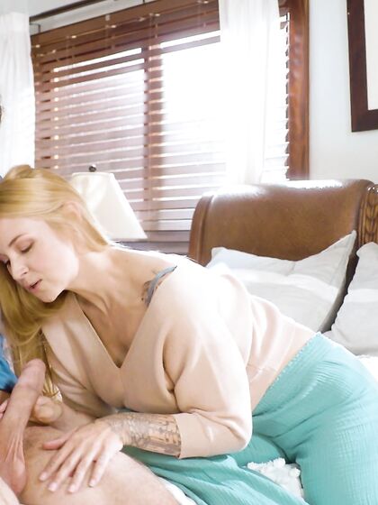 Sarah Vandella Takes Stepson's Cock Deep In Her Wet Cunt