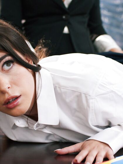 Gorgeous Italian Teacher Fucks Her Student With A Strap-on Dildo photos (Valentina Nappi, Gal Ritchie)