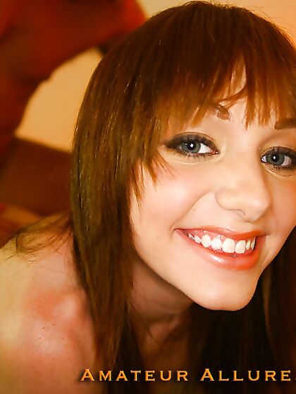 Attractive Brunette Sara Allure Enjoys Dick In Her Mouth Before Taking It In Her Mouth For Cum