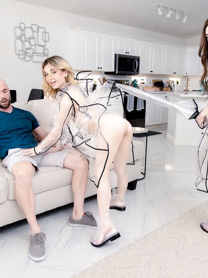 Demi Hawks And Tiana Blow Take Turns Getting Their Narrow Pussies Drilled photos (Danny Steele)
