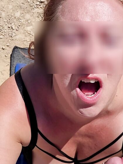 POV Public Blowjob with Facial Ending with Nikki Holland