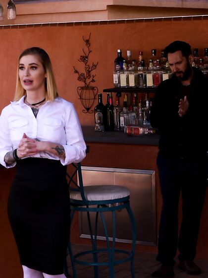 Inked Real Estate Agent Kleio Valentien Can't Wait To Get Fucked