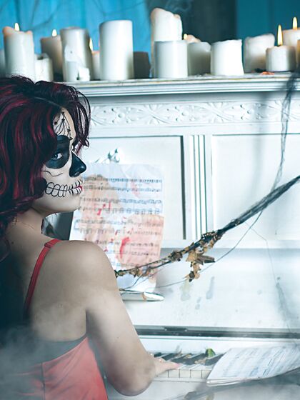 Leather and Halloween pics