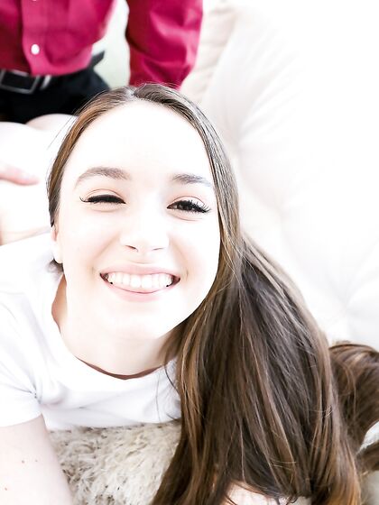 Pale Gal Hazel Moore Gets Sodomized In The Living Room