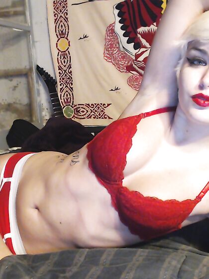 all in red