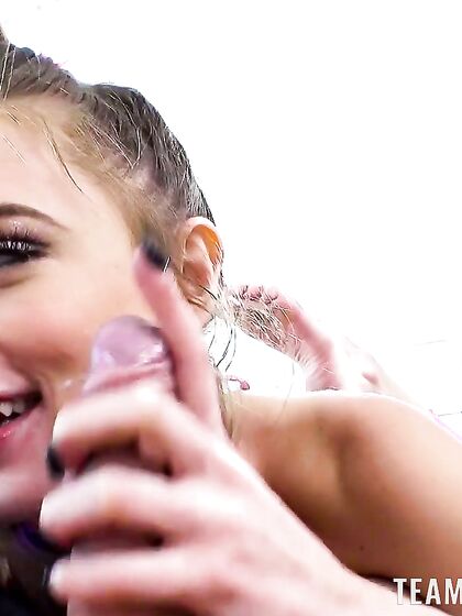 Kyler Quinn Rides Big Throbbing Cock To Squirting Orgasm