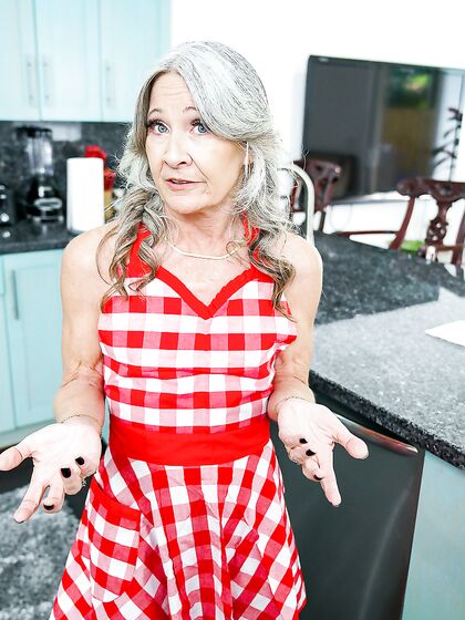 Perverted Granny Leilani Lei Sucks And Rides Young Cock In POV