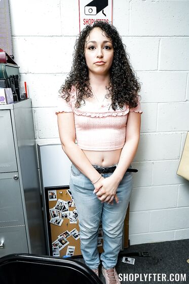 Curly-haired Gal Pixie Smalls Screwed By Cocky LP Officer