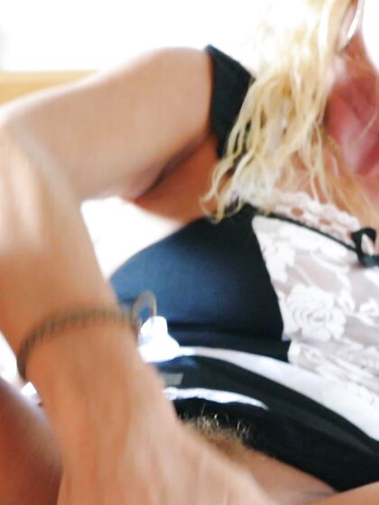 Creampie in maids outfit